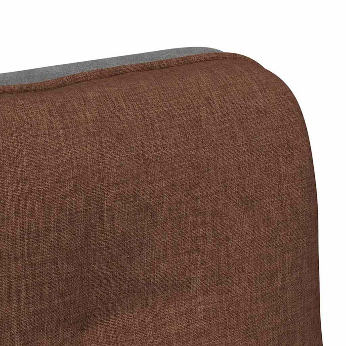 Scaun de birou pivotant, maro, material textil - WALTI WALTI