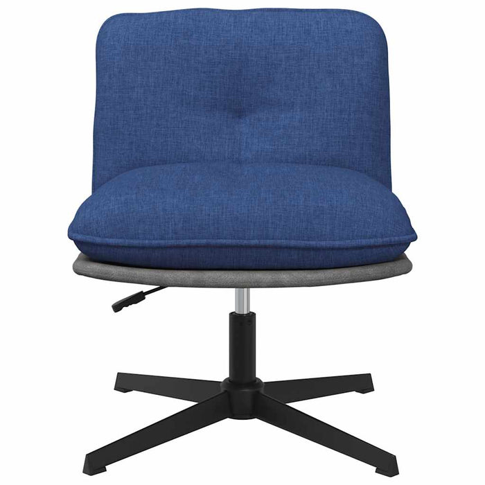 Scaun de birou pivotant, albastru, material textil - WALTI WALTI