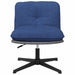 Scaun de birou pivotant, albastru, material textil - WALTI WALTI