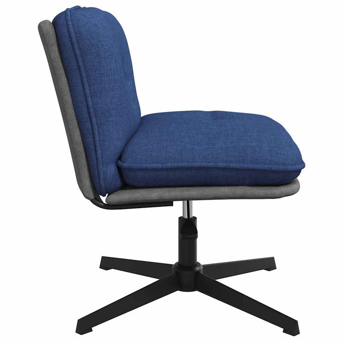 Scaun de birou pivotant, albastru, material textil - WALTI WALTI