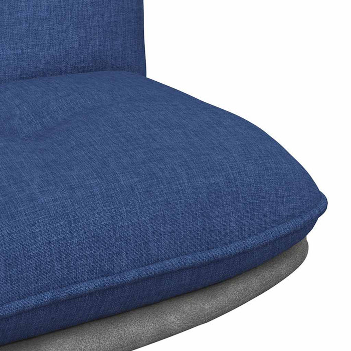Scaun de birou pivotant, albastru, material textil - WALTI WALTI