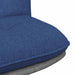 Scaun de birou pivotant, albastru, material textil - WALTI WALTI