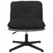 Scaun de birou pivotant, negru, material textil - WALTI WALTI