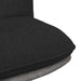 Scaun de birou pivotant, negru, material textil - WALTI WALTI