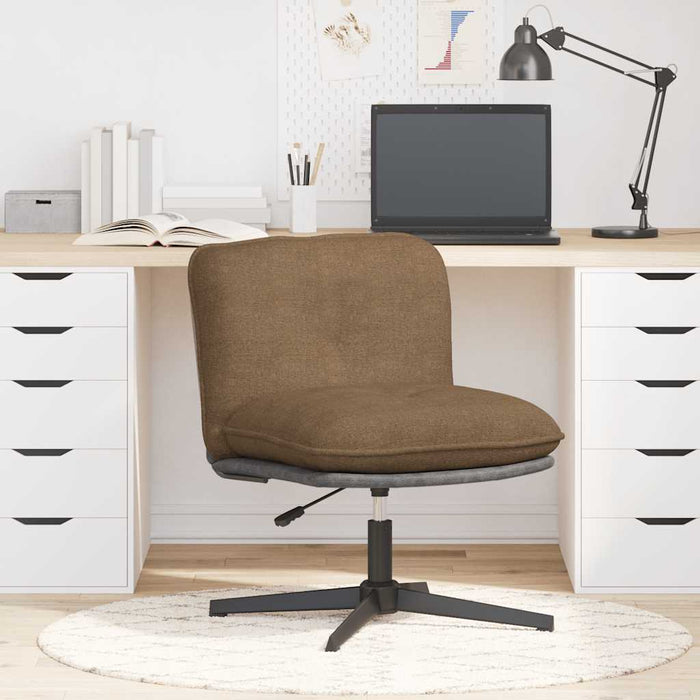 Scaun de birou pivotant, gri taupe, material textil - WALTI WALTI