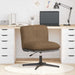 Scaun de birou pivotant, gri taupe, material textil - WALTI WALTI