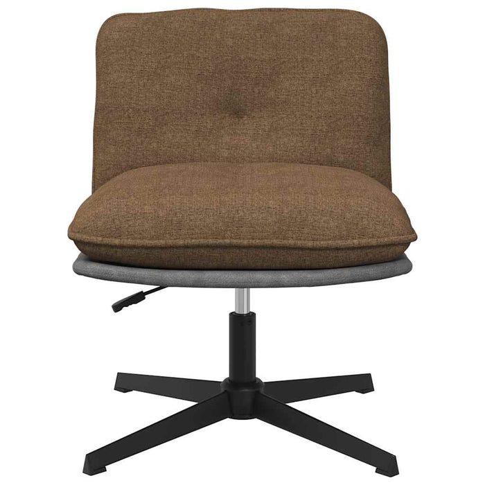 Scaun de birou pivotant, gri taupe, material textil - WALTI WALTI