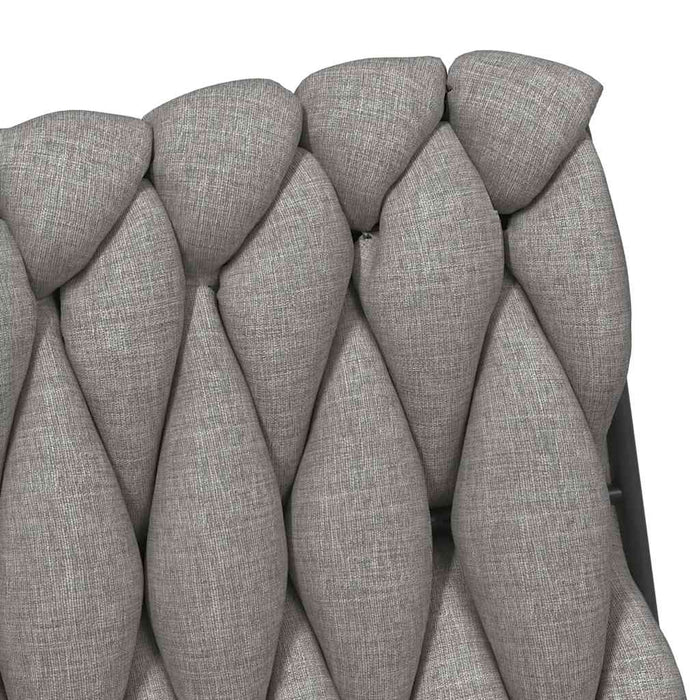 Scaun de birou pivotant, gri deschis, material textil - WALTI WALTI