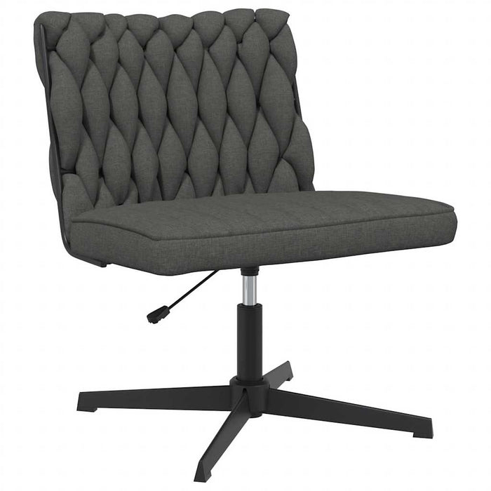 Scaun de birou pivotant, gri închis, material textil - WALTI WALTI