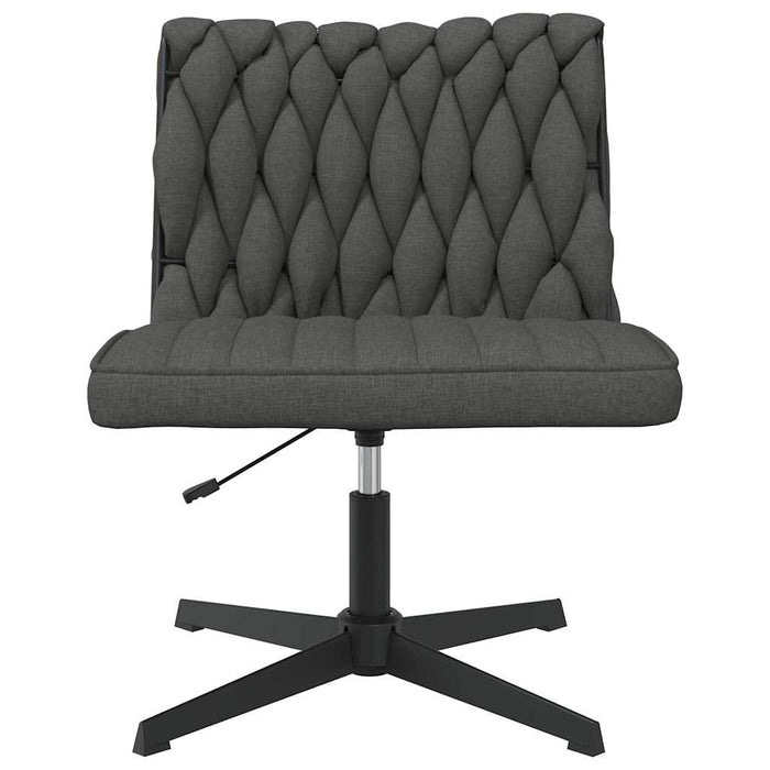 Scaun de birou pivotant, gri închis, material textil - WALTI WALTI