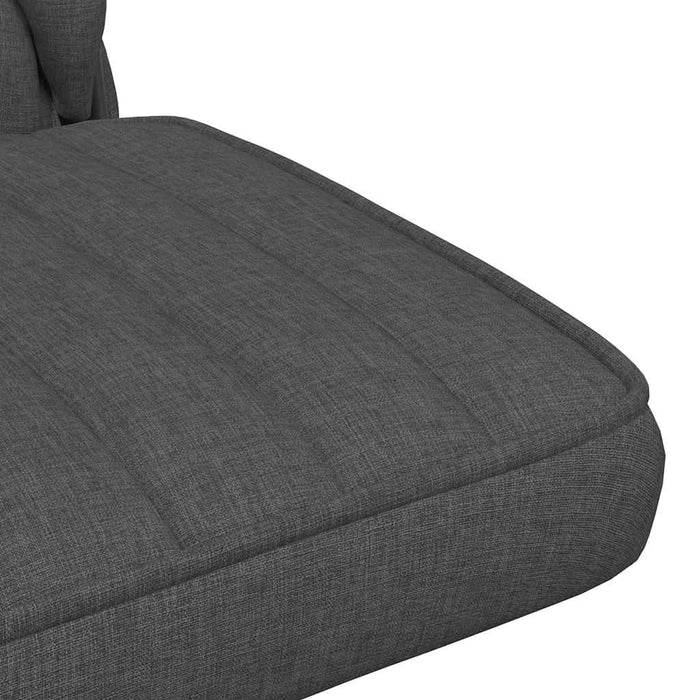 Scaun de birou pivotant, gri închis, material textil - WALTI WALTI