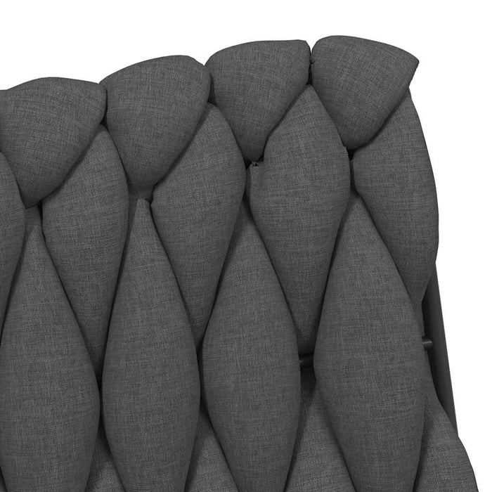 Scaun de birou pivotant, gri închis, material textil - WALTI WALTI
