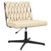 Scaun de birou pivotant, crem, material textil - WALTI WALTI