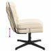 Scaun de birou pivotant, crem, material textil - WALTI WALTI