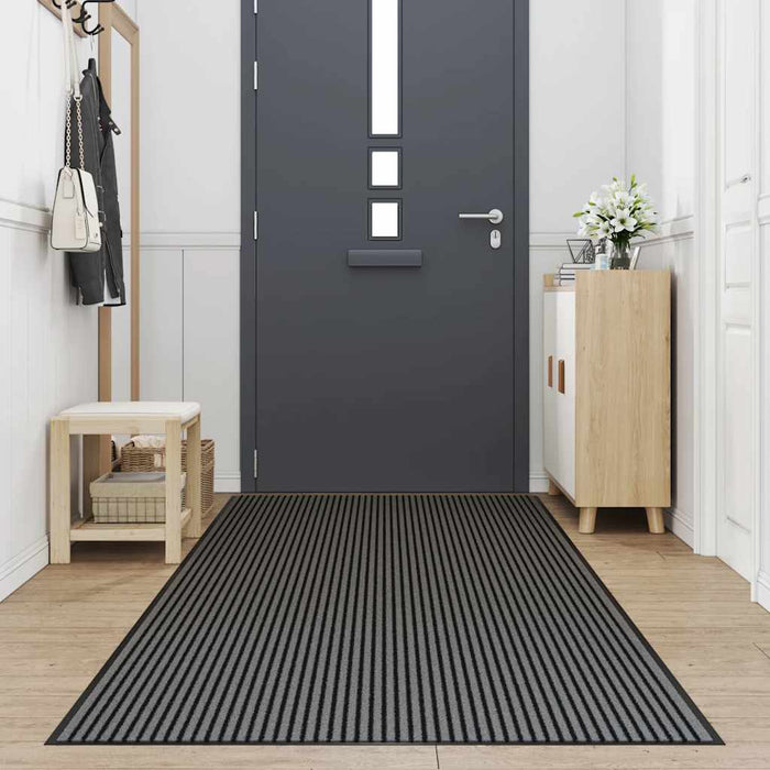Covoraș Dună Neagră și Gri 115x300 cm - WALTI WALTI