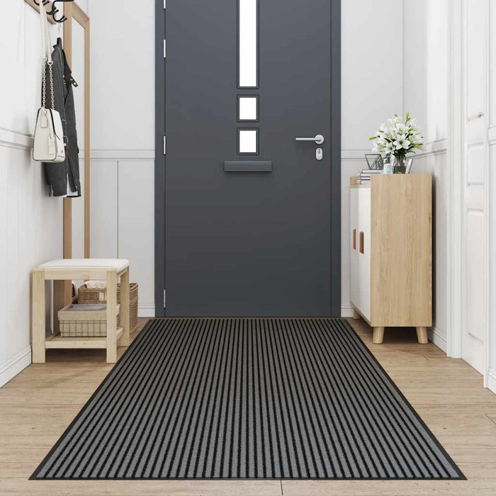 Covoraș Dună Neagră și Gri 115x400 cm - WALTI WALTI