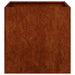 Jardinieră Rusty 40x40x40 cm Oțel pentru intemperii - WALTI WALTI