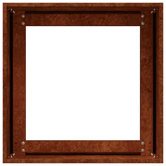 Jardinieră Rusty 40x40x40 cm Oțel pentru intemperii - WALTI WALTI