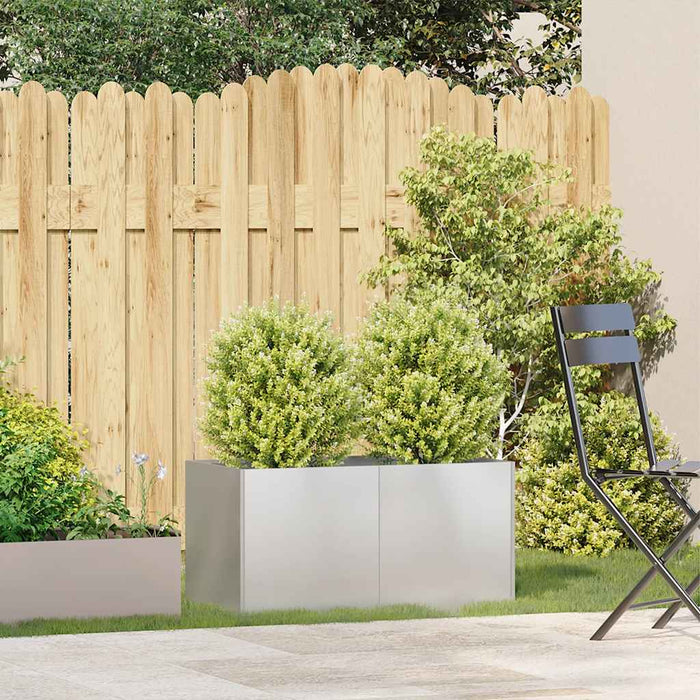 Jardinieră 80x40x40 cm oțel inoxidabil - WALTI WALTI
