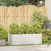 Jardinier alb 120x40x40 cm Oțel laminat la rece - WALTI WALTI