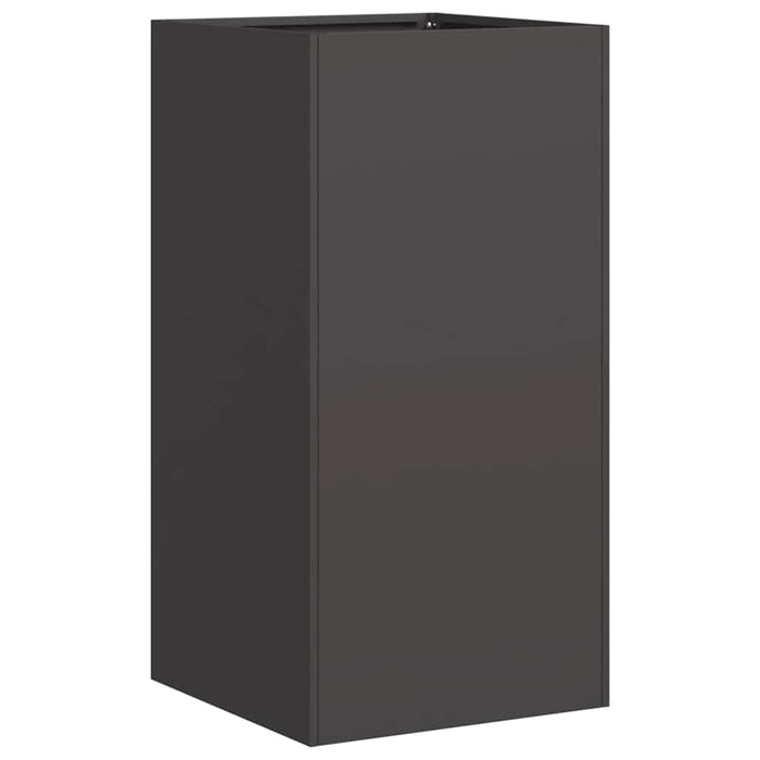 Jardinier negru 40x40x80 cm Oțel laminat la rece - WALTI WALTI