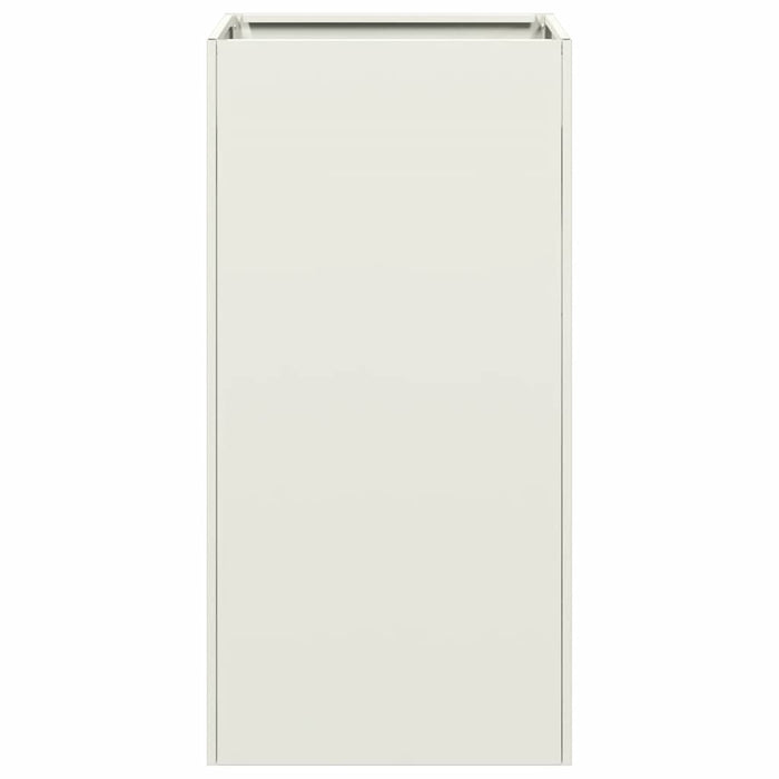 Jardinieră alb 40x40x80 cm Oțel laminat la rece - WALTI WALTI