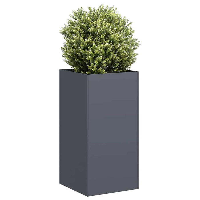 Jardinieră Antracit 40x40x80 cm Oțel laminat la rece - WALTI WALTI