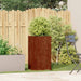 Jardinieră Rusty 40x40x80 cm Oțel pentru intemperii - WALTI WALTI
