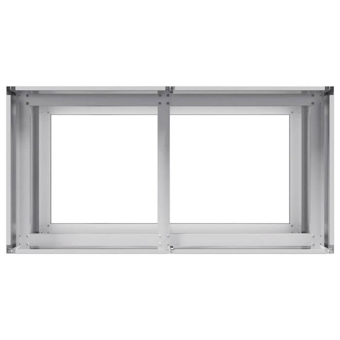 Jardinieră 80x40x80 cm oțel galvanizat - WALTI WALTI