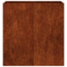 Jardinieră Rusty 80x40x80 cm Oțel pentru intemperii - WALTI WALTI