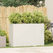 Jardinier alb 120x40x80 cm Oțel laminat la rece - WALTI WALTI