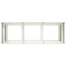 Jardinier alb 120x40x80 cm Oțel laminat la rece - WALTI WALTI