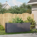 Jardinieră Antracit 200x40x80 cm Oțel laminat la rece - WALTI WALTI