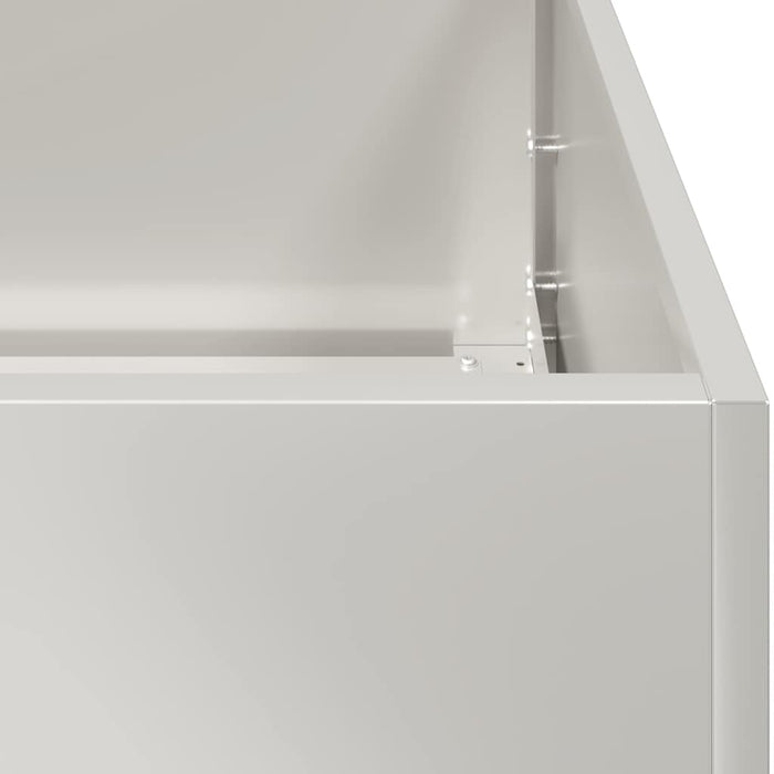 Jardinieră 200x40x80 cm oțel inoxidabil - WALTI WALTI