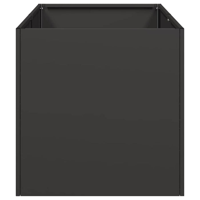 Jardinier negru 40x80x40 cm Oțel laminat la rece - WALTI WALTI