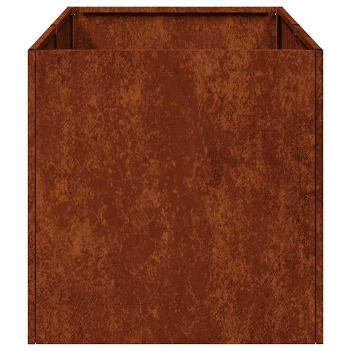 Jardinieră Rusty 40x80x40 cm Oțel pentru intemperii - WALTI WALTI