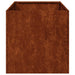 Jardinieră Rusty 40x80x40 cm Oțel pentru intemperii - WALTI WALTI