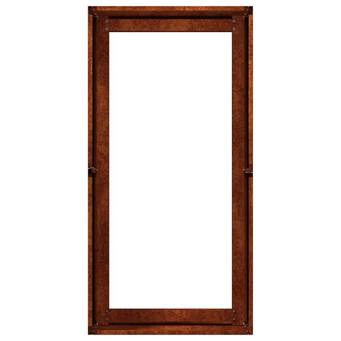Jardinieră Rusty 40x80x40 cm Oțel pentru intemperii - WALTI WALTI