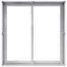Jardinieră 80x80x40 cm oțel galvanizat - WALTI WALTI