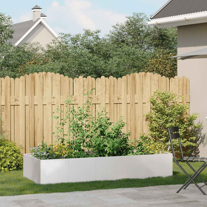Jardinieră 200x80x40 cm oțel inoxidabil - WALTI WALTI