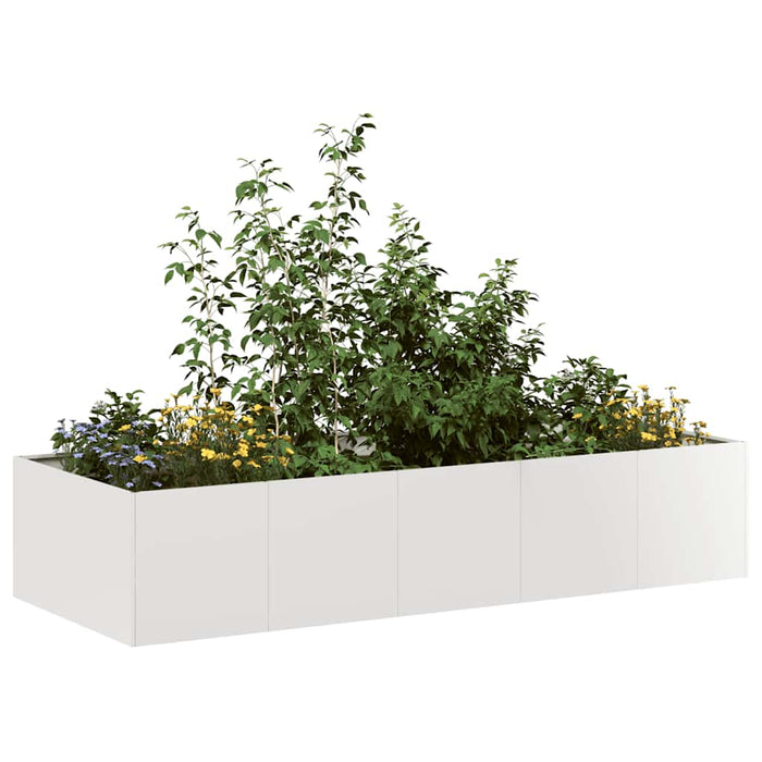 Jardinieră 200x80x40 cm oțel inoxidabil - WALTI WALTI