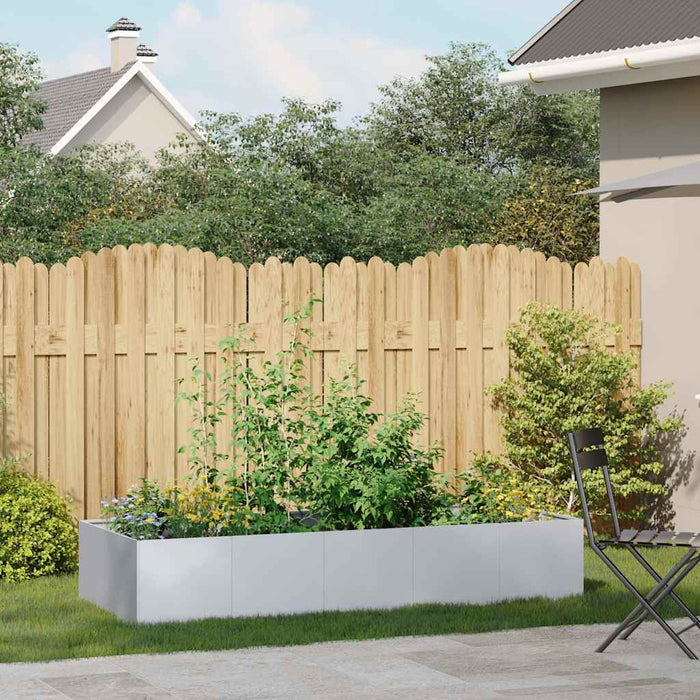 Jardinieră 200x80x40 cm oțel galvanizat - WALTI WALTI