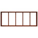 Jardinieră Rusty 200x80x40 cm Oțel pentru intemperii - WALTI WALTI