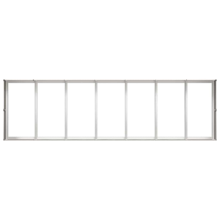 Jardinieră 280x80x40 cm oțel inoxidabil - WALTI WALTI