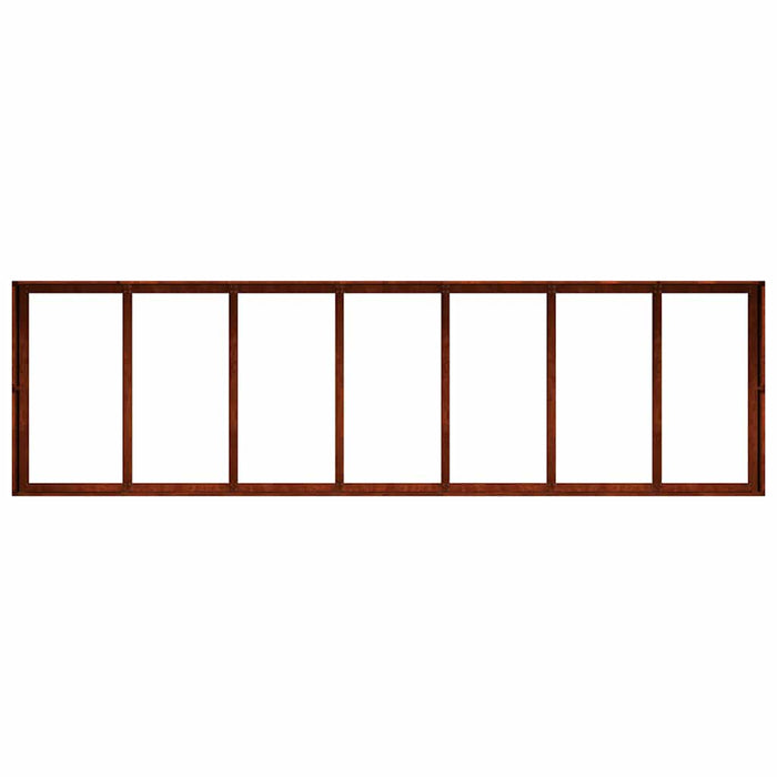 Jardinieră Rusty 280x80x40 cm Oțel pentru intemperii WALTI