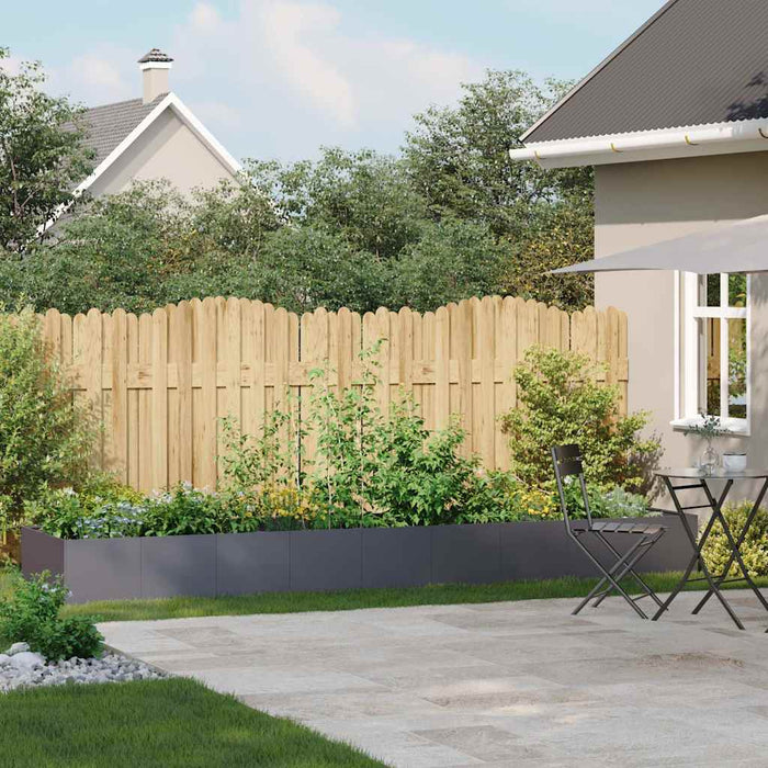 Jardinieră Antracit 360x80x40 cm Oțel - WALTI WALTI