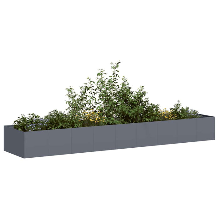 Jardinieră Antracit 360x80x40 cm Oțel - WALTI WALTI