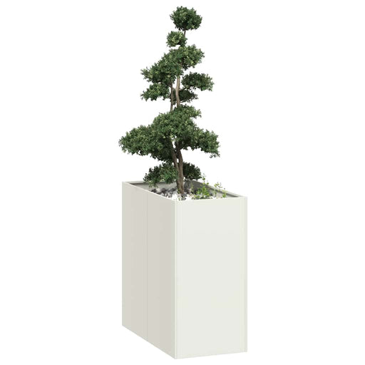 Jardinieră alb 40x80x80 cm oțel - WALTI WALTI