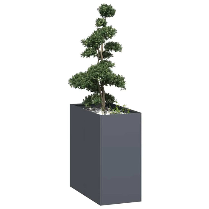 Jardinieră Antracit 40x80x80 cm Oțel - WALTI WALTI