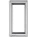 Jardinieră 40x80x80 cm oțel galvanizat - WALTI WALTI